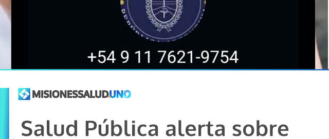Salud Pública alerta sobre llamados telefónicos falsos en nombre del Ministerio