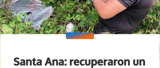 Santa Ana: recuperaron un televisor y un equipo de tereré robados en el barrio Martín Chico
