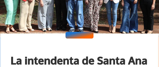 La intendenta de Santa Ana participó de un encuentro de trabajo con Hugo Passalacqua y las jefas comunales